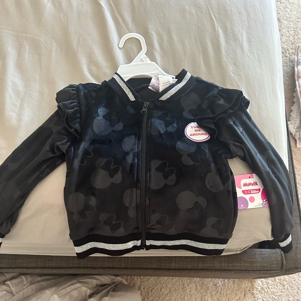 Black Mickey Mouse Jacket